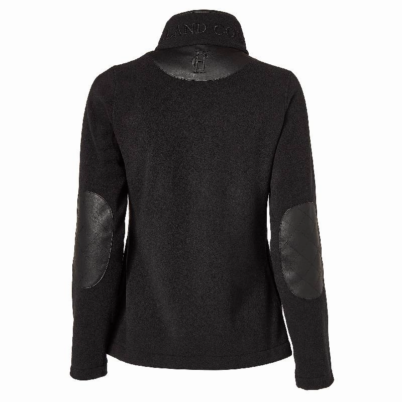 Dont Miss Out Holland Cooper Country Ladies Fleece Jacket - Black