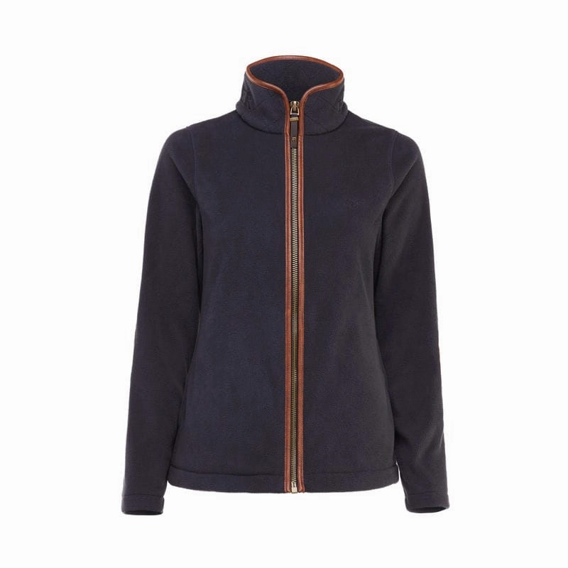 Exclusive Deal Inside Holland Cooper Country Ladies Fleece Jacket - Ink Navy