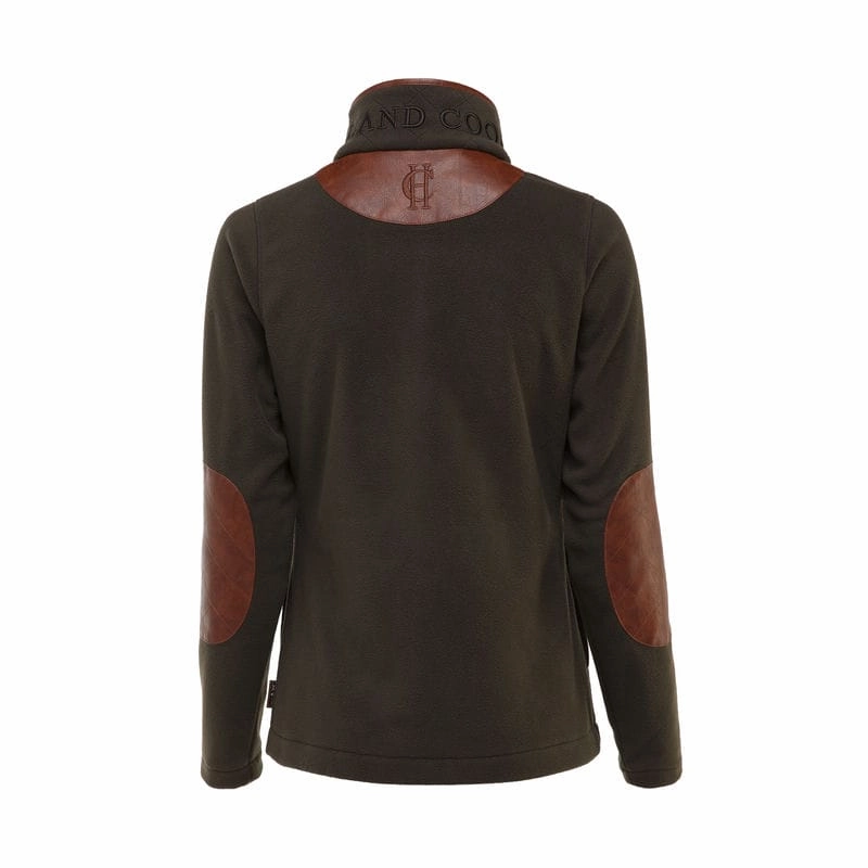 Trending Now Offer Hot Offer Event Holland Cooper Country Ladies Fleece Jacket - Khaki