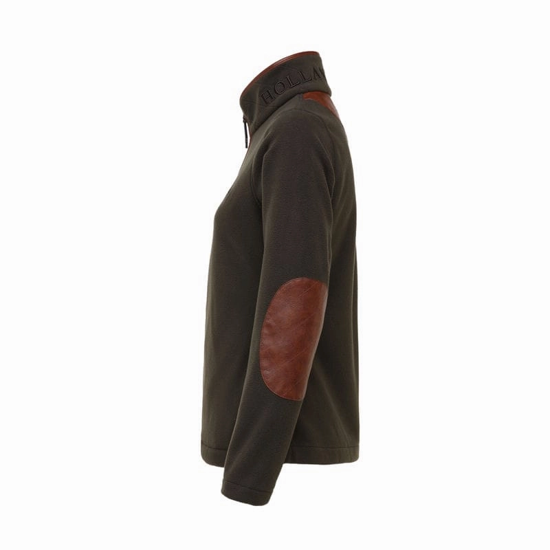 Holland Cooper Country Ladies Fleece Jacket - Khaki Dont Miss This Offer