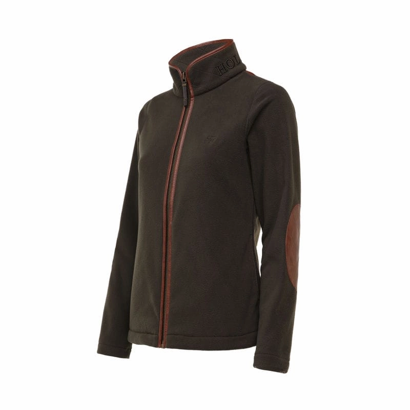 Shop Grab Offer Hot Deals Today Holland Cooper Country Ladies Fleece Jacket - Khaki