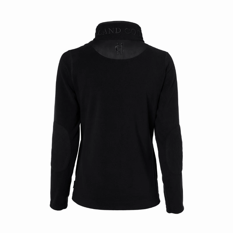 Dont Miss This Deal Holland Cooper Country Ladies Fleece Quarter Zip Jumper - Black