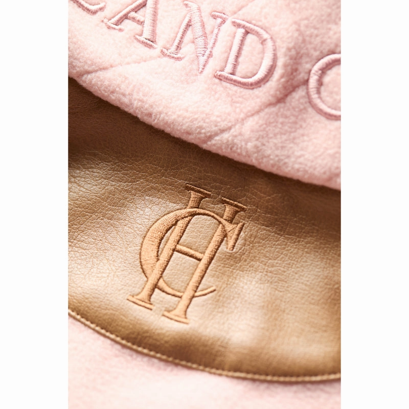 Grab the Deal Now Weekend Flash Offer Holland Cooper Country Ladies Fleece Quarter Zip Jumper - Soft Pink