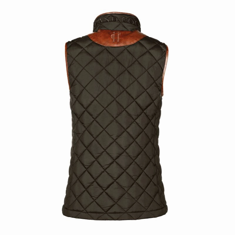 Big Clearance Event Shop Today Save Holland Cooper Country Ladies Quilted Gilet - Heritage Khaki