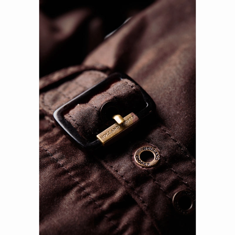 Big Hot Sale Special Price Offer Holland Cooper Durham Wax Ladies Jacket - Chocolate