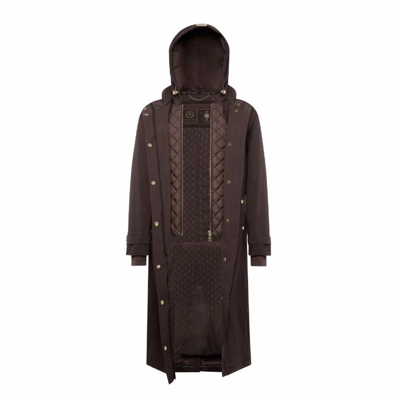 Holland Cooper Folgate Ladies Waterproof Rain Coat - Chocolate Limited Edition Offer Clearance Event Alert