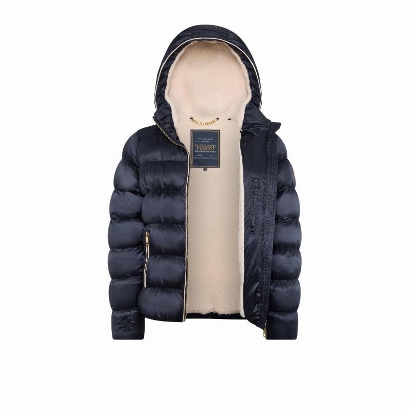 Mega Discount Event Holland Cooper Harrow Ladies Padded Fleece Lined Jacket - Ink Navy