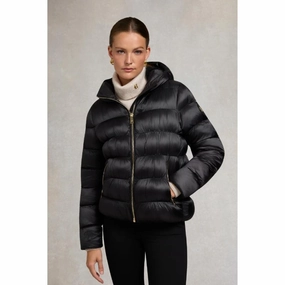 Holland Cooper Harrow Ladies Padded Jacket - Deep Black Dont Miss This Steal Shop Today Save