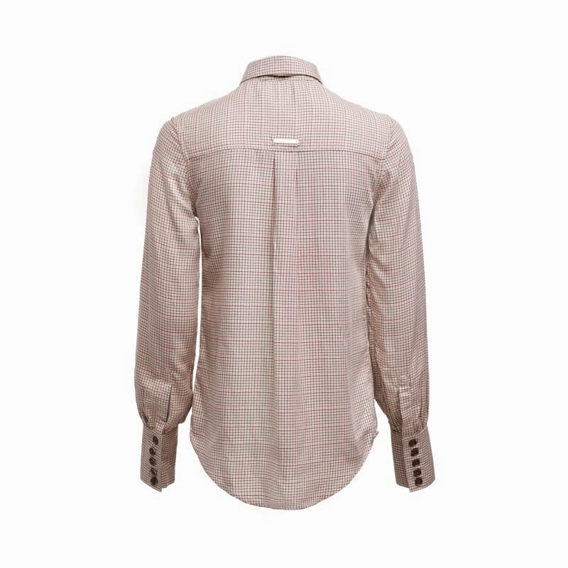 Hot Offer Event Holland Cooper Heritage Ladies Shirt - Oatmeal Check