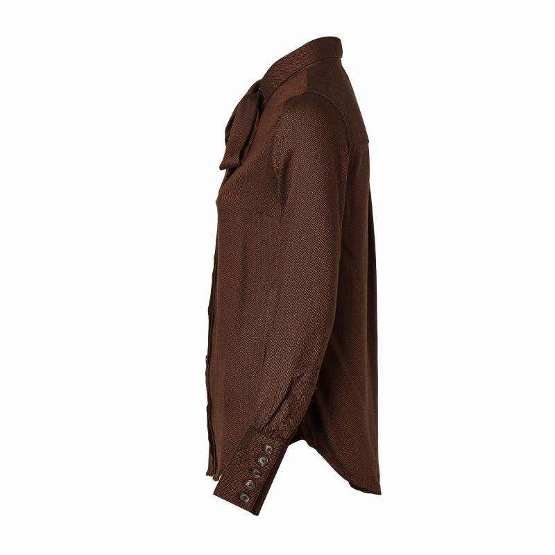 Todays Special Picks Hot Pick of the Day Holland Cooper Heritage Ladies Shirt - Tobacco Herringbone