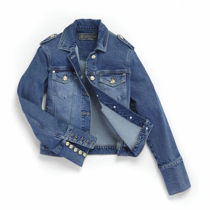 Holland Cooper Iconic Ladies Denim Jacket - Classic Indigo Special Surprise Sale