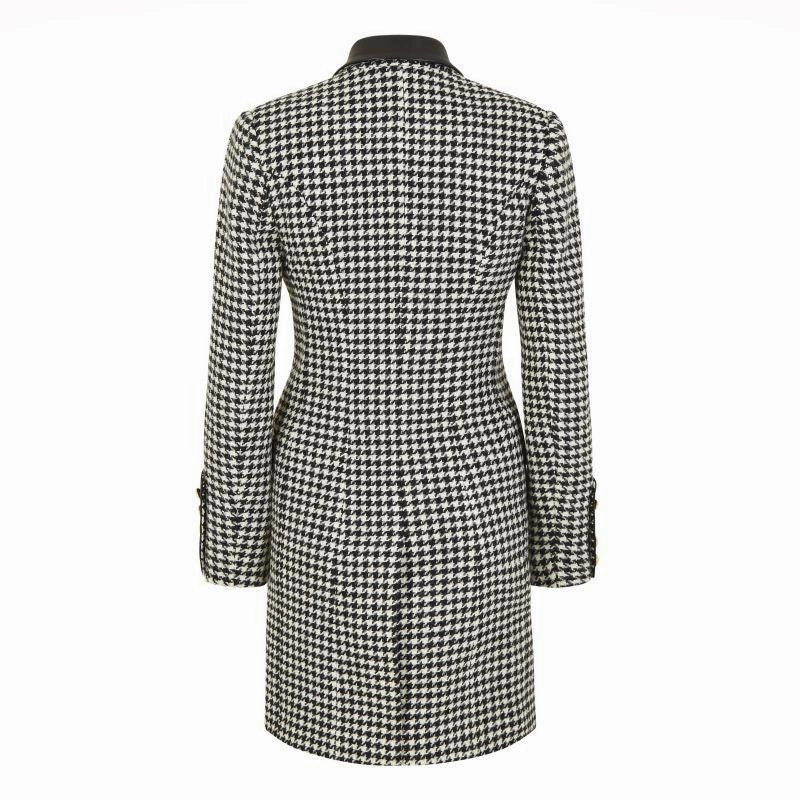 Grab Todays Deal Best Price Today Holland Cooper Kempton Ladies Tweed Coat - Houndstooth
