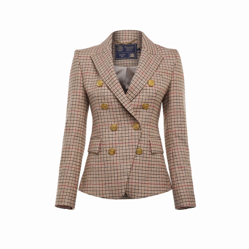 Holland Cooper Knightsbridge Ladies Tweed Blazer - Charlton Dont Miss Todays Deal Exclusive Online Offer