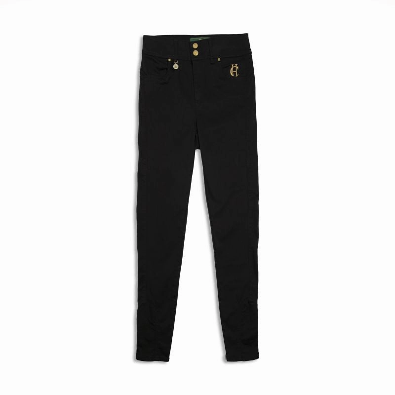 Holland Cooper Ladies Jodhpur Jeans - Black Best Deal Today