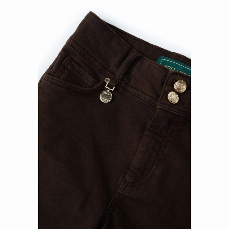 Grab It Fast Holland Cooper Ladies Jodhpur Jeans - Chocolate