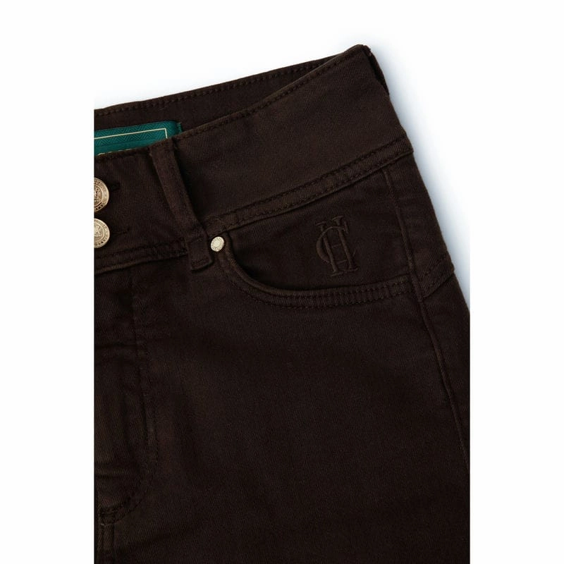 Exclusive Deal Inside Holland Cooper Ladies Jodhpur Jeans - Chocolate