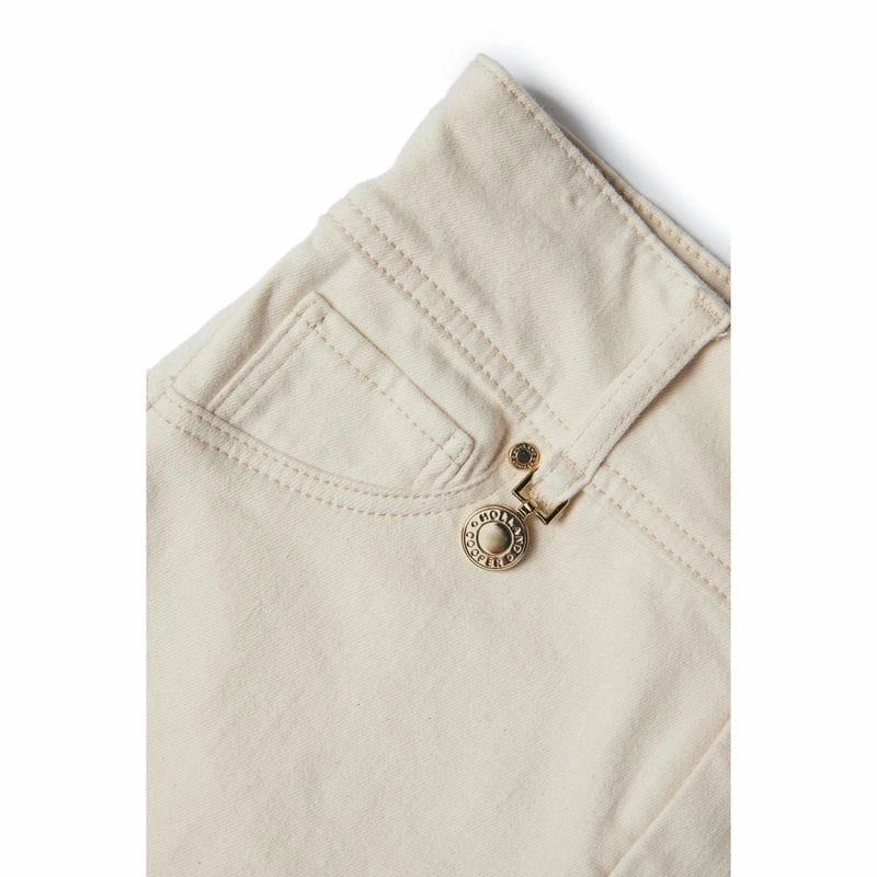 Holland Cooper Ladies Jodhpur Jeans - Oatmeal Shop Grab Savings Best Deal Online