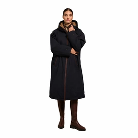 Holland Cooper Ladies One-Size Waterproof Country Dry Coat - Ink Navy Save Big Online Daily Hot Deal