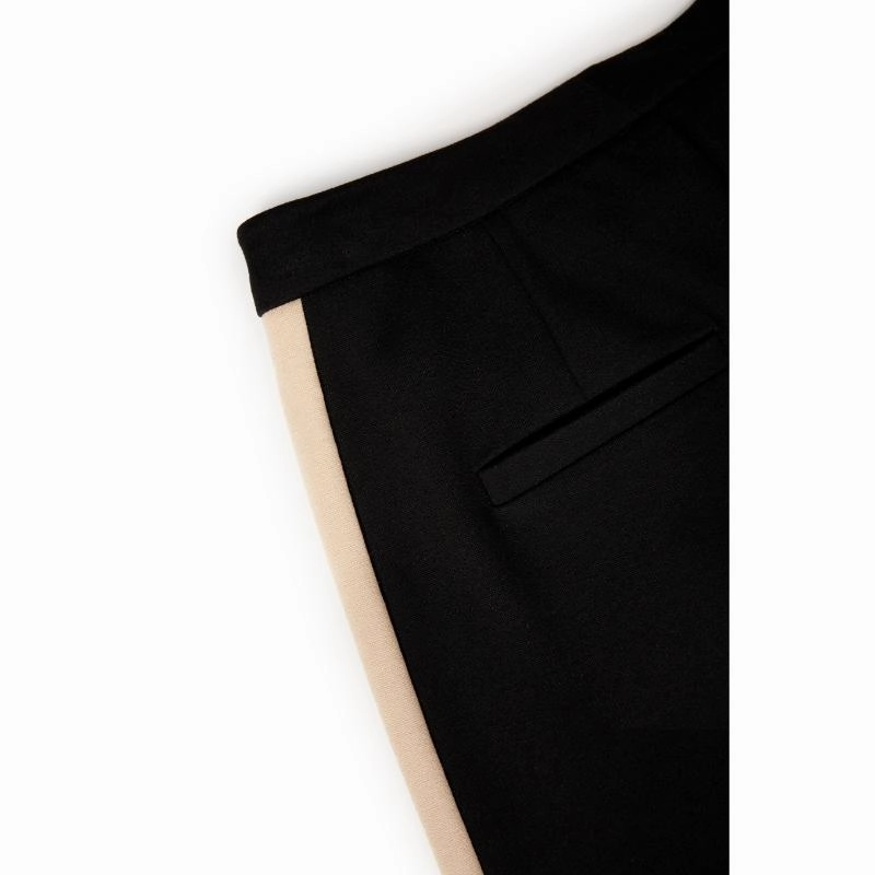 Todays Best Deal Holland Cooper Ladies Wide Leg Trouser - Black