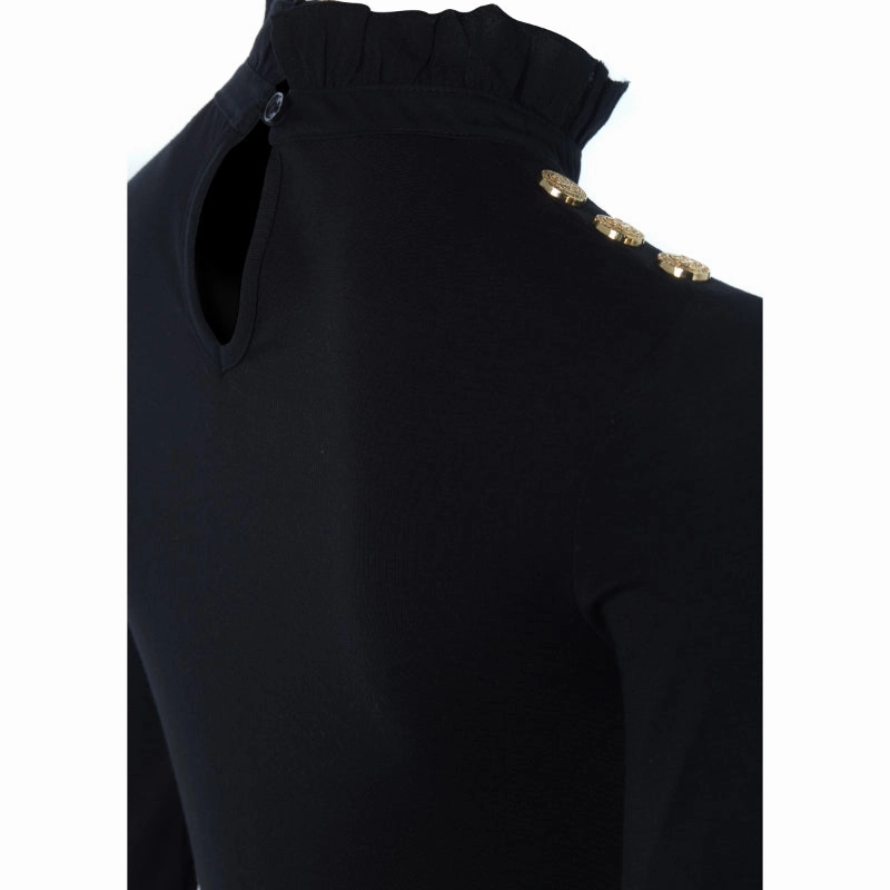Holland Cooper Lilibet Ladies Jersey Long Sleeve Tee - Black Shop Grab Now