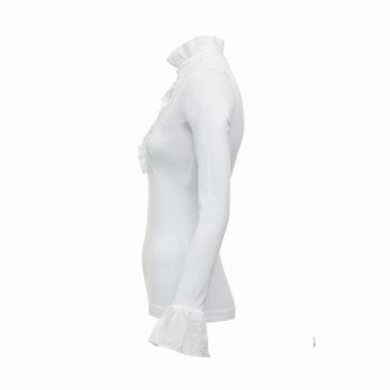 Steal Todays Offer Save Big Today Holland Cooper Melissa Ladies Jersey Blouse - White