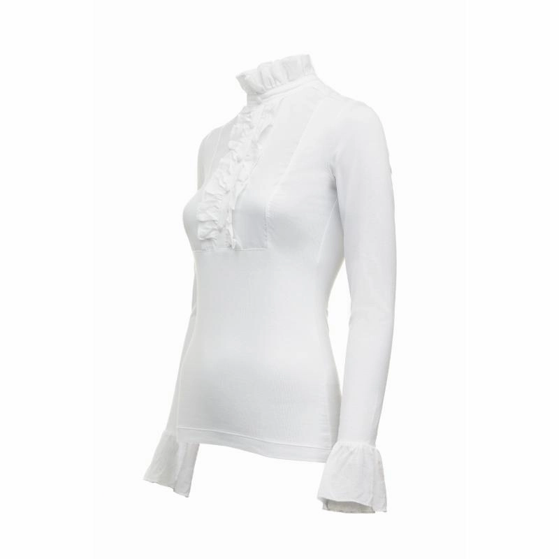 Save More Now Hot Clearance Now Holland Cooper Melissa Ladies Jersey Blouse - White
