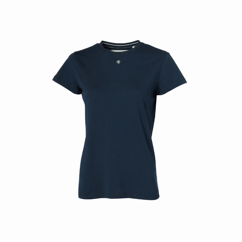 Holland Cooper Monogram Ladies T-Shirt - Ink Navy Limited Stock Hot Deal
