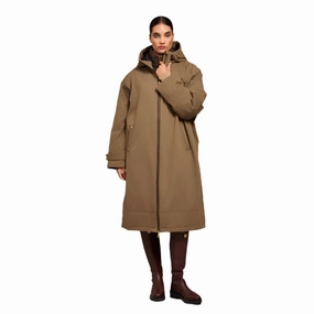 Trending Now Offer Limited Stock Hot Deal Holland Cooper One-Size Lightweight Waterproof Ladies Coat - Mink