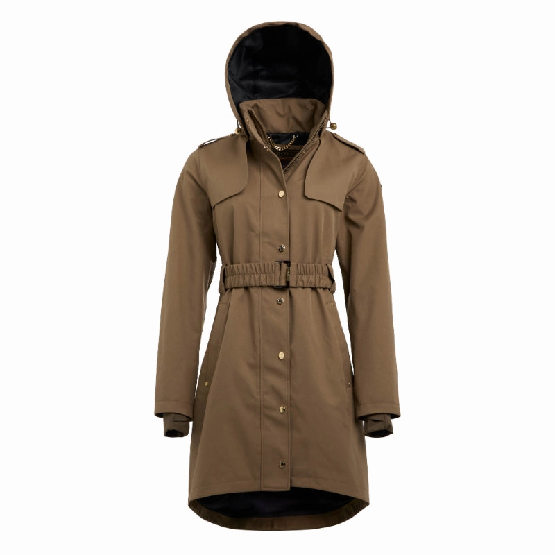 Exclusive Online Offer Hot Offer Ending Soon Holland Cooper Rosedale Ladies Waterproof Parka - Mink