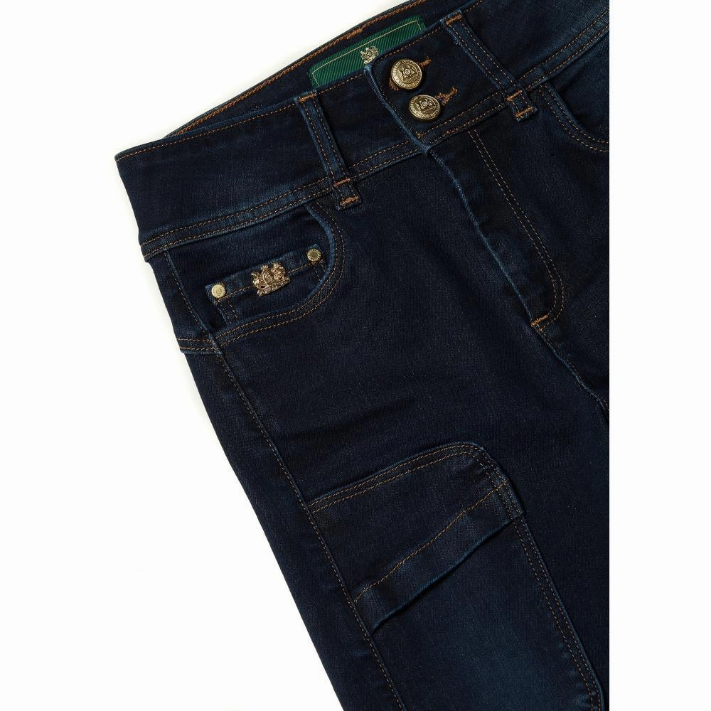 Trending Savings Now Exclusive Online Discount Holland Cooper Thermal Jodhpur Ladies Jeans - Dark Indigo