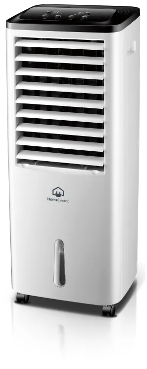 Home Electric Portable Air Cooler 200W 8H Timer White Tank Capacity 15L 3 Speed