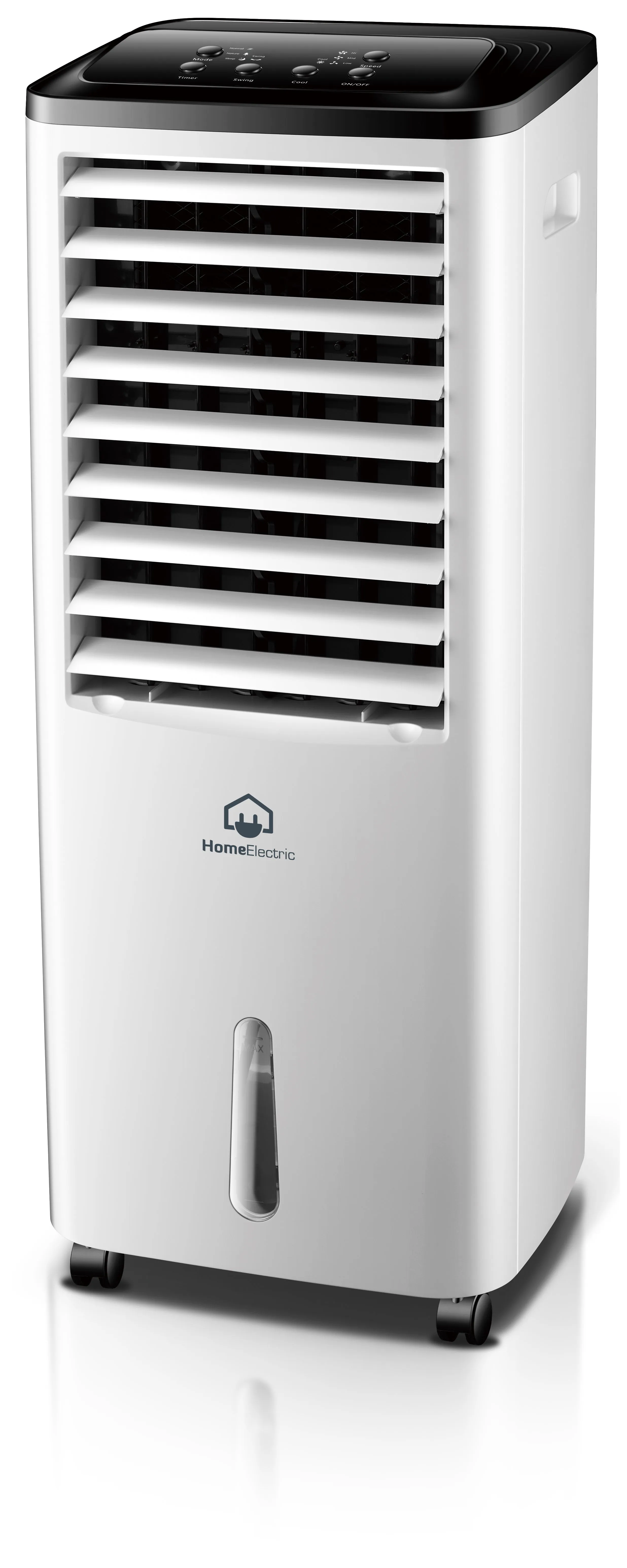 Home Electric Portable Air Cooler 200W 8H Timer White Tank Capacity 15L 3 Speed