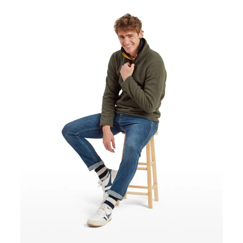 Schoffel Berkeley Retro 1/4 Zip Fleece - Woodland Special Steal Event