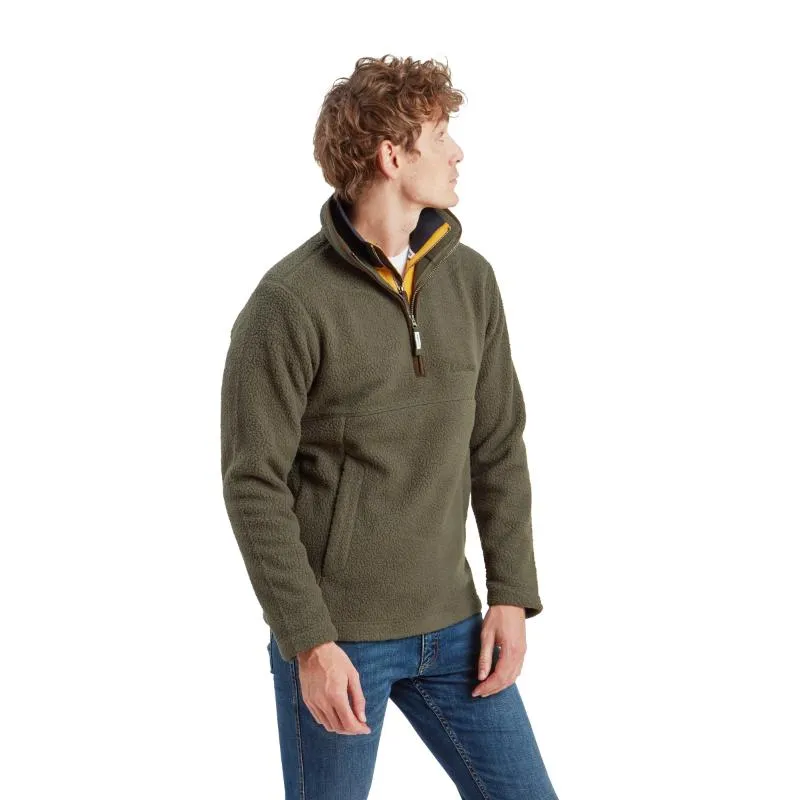 Schoffel Berkeley Retro 1/4 Zip Fleece - Woodland Big Savings Alert Trending Today Steal