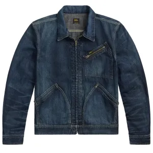 Instant Deal Today Rrl By Ralph Lauren Jacket Unlined Shirt Jacket Leyton Wash