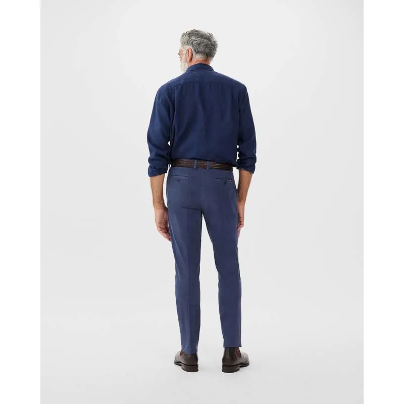 R.M.Williams Berwick Mens Chino Trousers - Blue Daily Clearance Deal