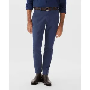 R.M.Williams Berwick Mens Chino Trousers - Blue Limited Time Offer