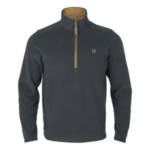 Harkila Sandhem 200 Mens 1/4 Zip Fleece Pullover Jumper - Dark Navy Special Price Today Hot Offer Frenzy