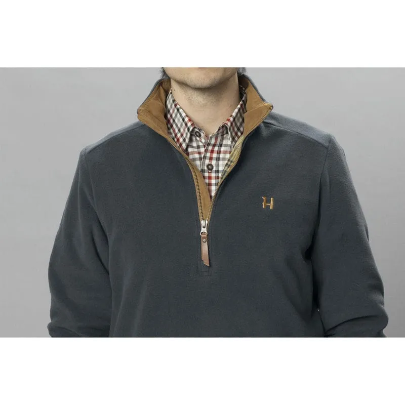 Online Exclusive Steal Clearance Event Today Harkila Sandhem 200 Mens 1/4 Zip Fleece Pullover Jumper - Dark Navy