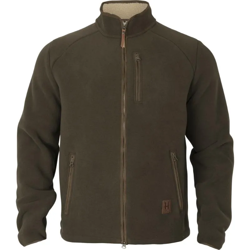 Harkila Sandhem Sherpa Mens Fleece Jacket - Willow Green Grab It Fast Daily Special Offer