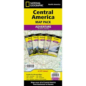 Central America Maps Adventure Pack Clearance Alert Now