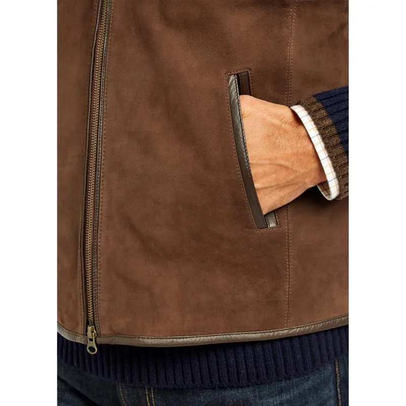 Mega Sale Now Perfect Gift Sale Dubarry Dunhill Mens Leather Gilet - Walnut