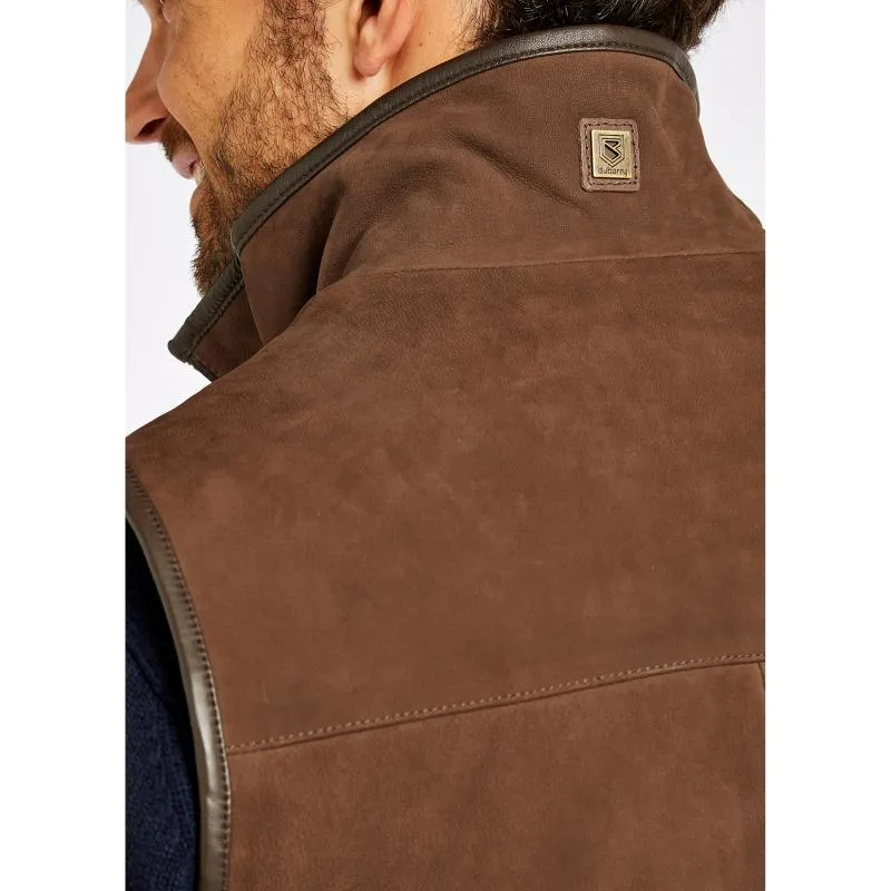 Exclusive Online Deal Dubarry Dunhill Mens Leather Gilet - Walnut