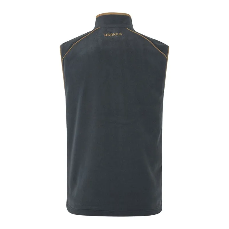 Harkila Sandhem 200 Mens Fleece Gilet - Dark Navy Perfect Gift Offer Best Price Online