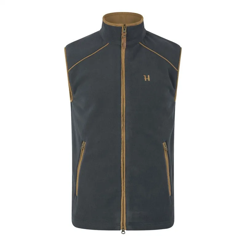 Harkila Sandhem 200 Mens Fleece Gilet - Dark Navy Instant Savings Deal Surprise Offer Now