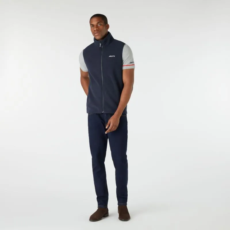 Dont Wait Save Today Instant Hot Deal Musto Nautic Pt Fleece Gilet - Navy