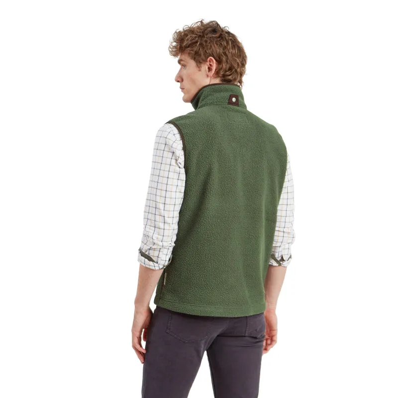Schoffel Oakham Retro Mens Fleece Gilet - Woodland Limited Stock Offer Grab Your Hot Pick
