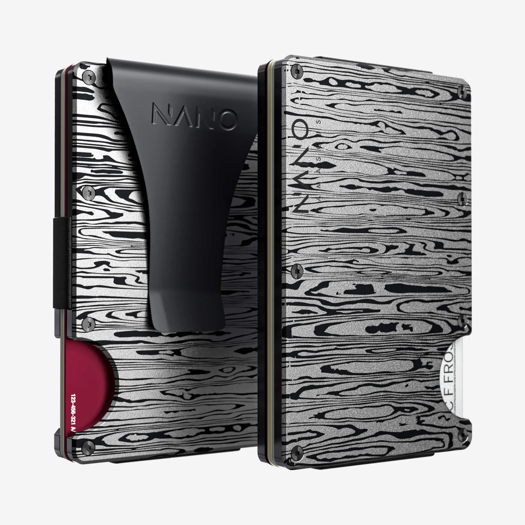 Todays Steal Money Clip Wallet (Platinum Silver)