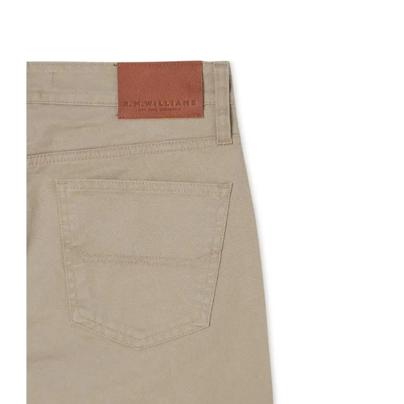Todays Best Deal Hot Offer Event R.M.Williams Mens Loxton Drill Australian Jeans - Buckskin