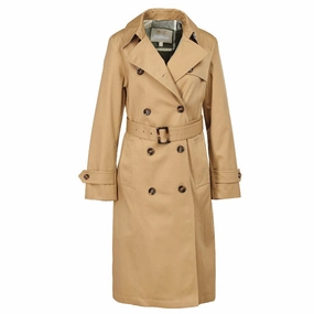 Trending Deals Today Barbour Greta Ladies Showerproof Trench - Trench/Ancient Poplar